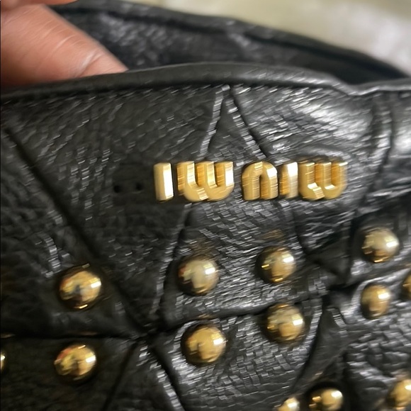 MIU MIU studded handbag - Picture 4 of 6